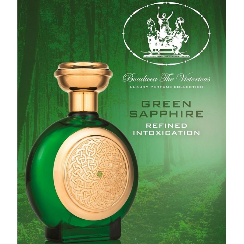 Boadicea the Victorious Green Sapphire