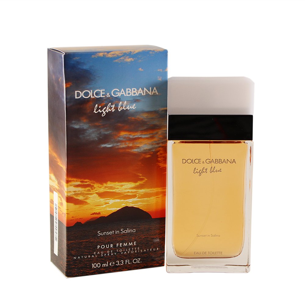 Dolce Gabbana Light Blue Sunset in Salina