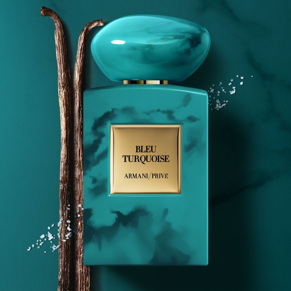 Giorgio Armani Prive Bleu Turquoise